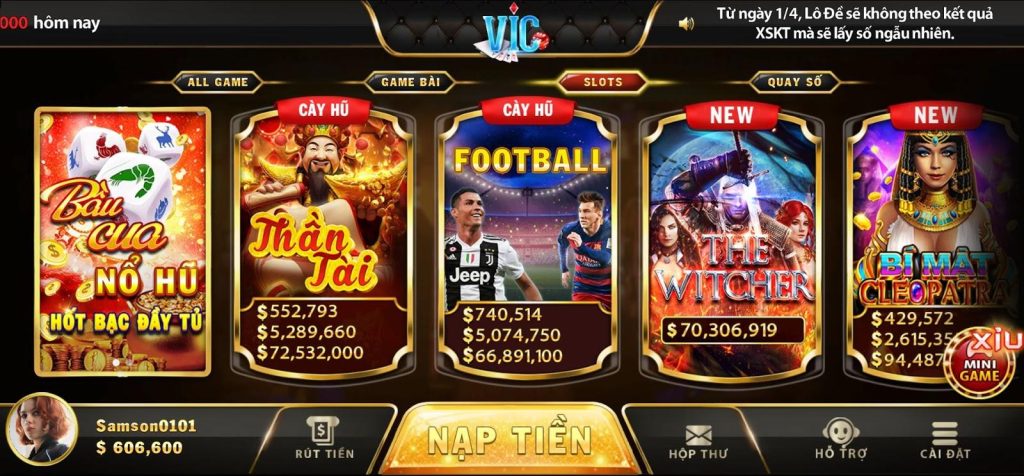 Vic Win – Game nổ hũ đẳng cấp quốc tế