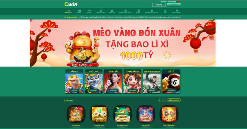 Cwin - Đơn vị giải trí tuyệt vời dành cho mọi anh em