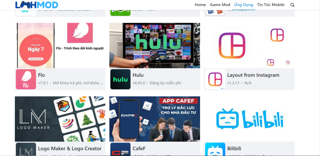 Trang web lmhmod được đội ngũ sáng tạo hay gọi với cái tên LMHMOD