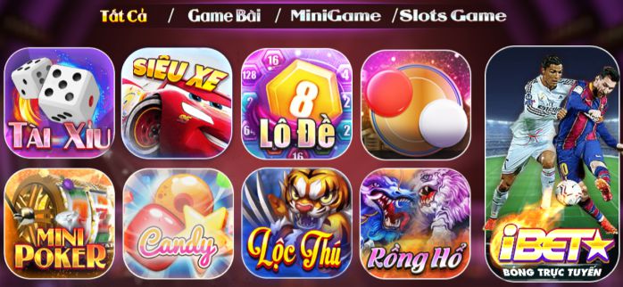 Tại Phát Vin có thể quy tụ được rất nhiều thể loại game bài