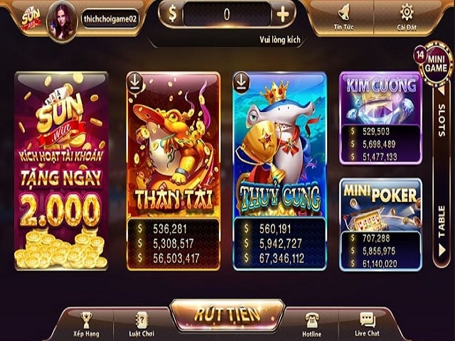 Tải game Sunwin để trải nghiệm thế giới game đa dạng