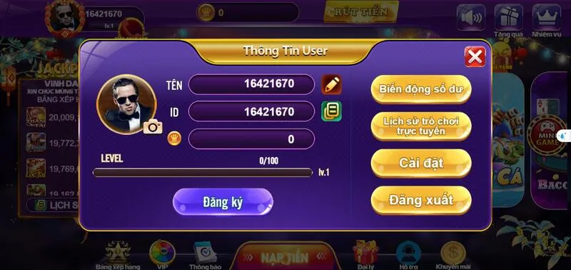 Hướng dẫn đăng ký tài khoản tại website 68 game bài