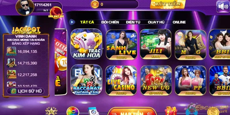 Tham gia Live Casino 68 game bài kiếm tiền hàng ngày