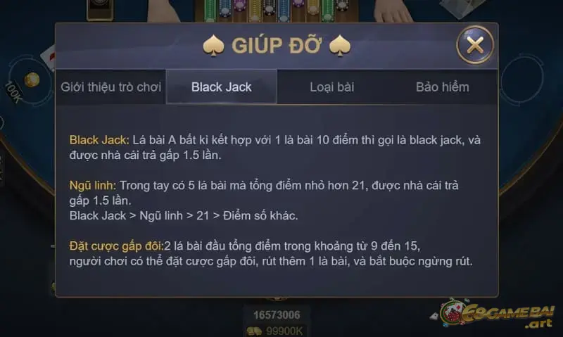 Các trường hợp thắng đặc biệt trong xì dách 68 Game Bài