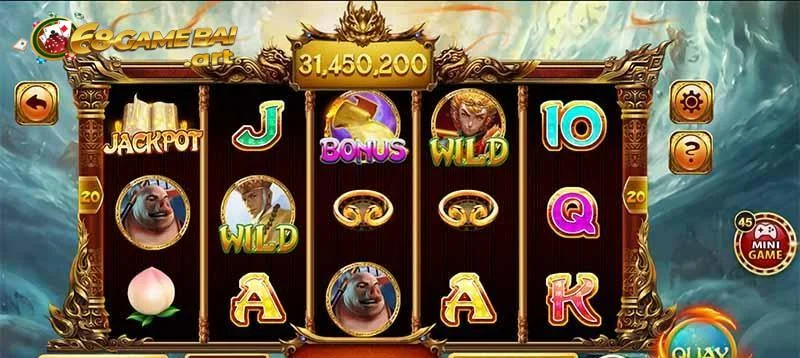 Tây Du Ký là tựa slot game nổi bật tại cổng game